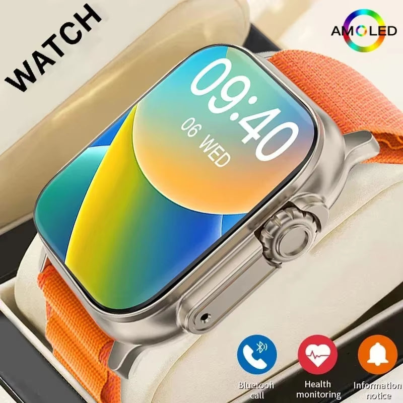 Vital-Habitat™ X10 Ultra Smartwatch – 2.01" Infinity Display, Bluetooth Calling & Advanced Health Tracker (Android & iOS)