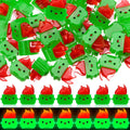Vital-Habitat™ Mini Luminous Dumpster Fire Ornaments – Glow in the Dark Emotional Support Desk Figures for Coworkers & Office Decor (50/100 Pcs)