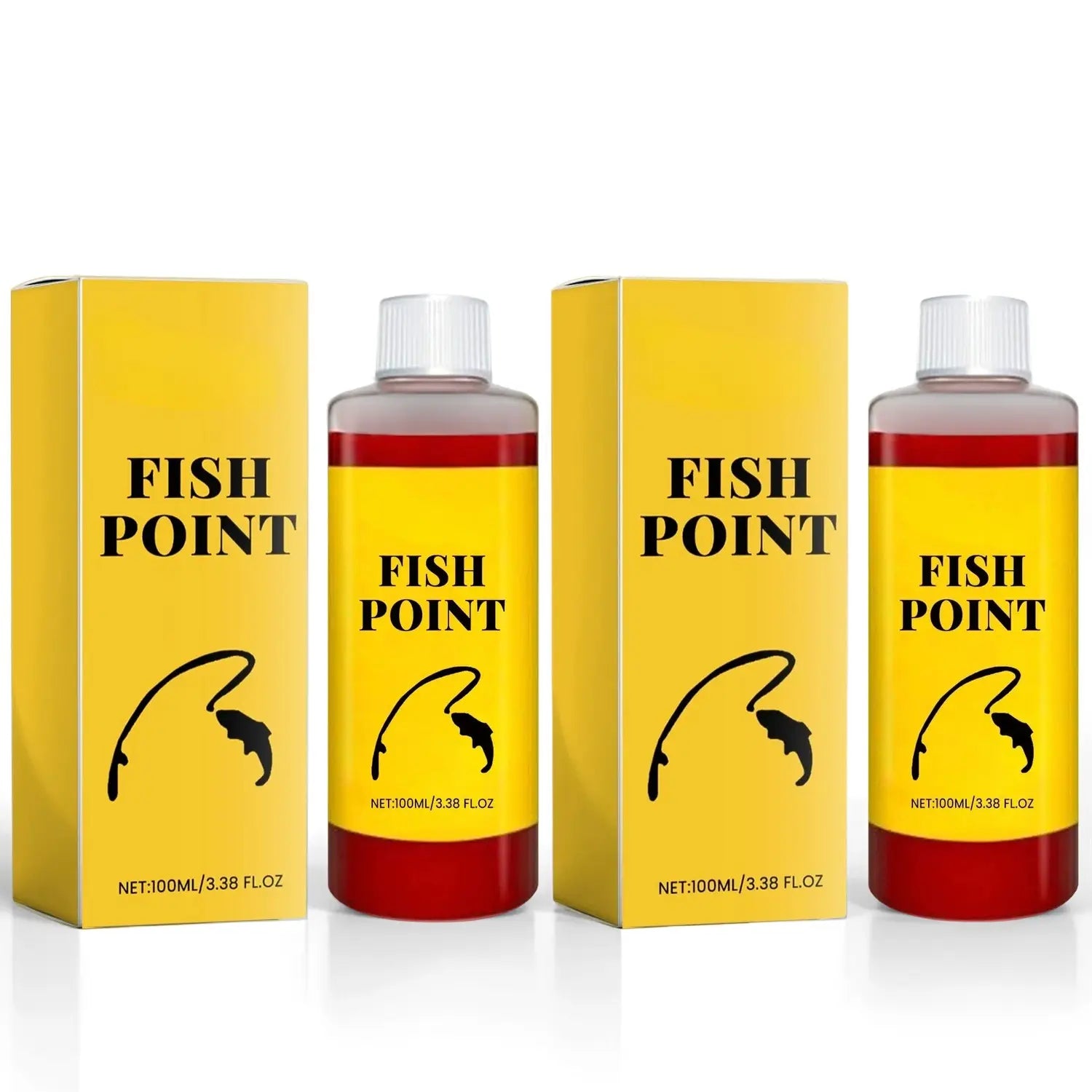 Vital-Habitat™ Concentrated Fish Attractant Liquid – Fast-Acting Red Worm Scent Booster for Freshwater Fishing, Potent Bait Additive for Bass, Carp & Trout