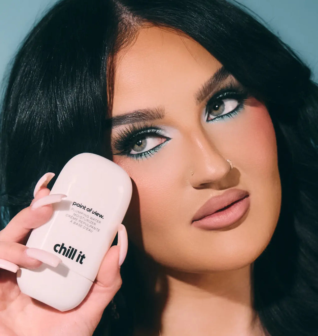 Vital-Habitat™ Chill It Weightless Water-Gel Moisturizer – Cooling Hydration & Smooth Makeup Primer for Oily to Normal Skin
