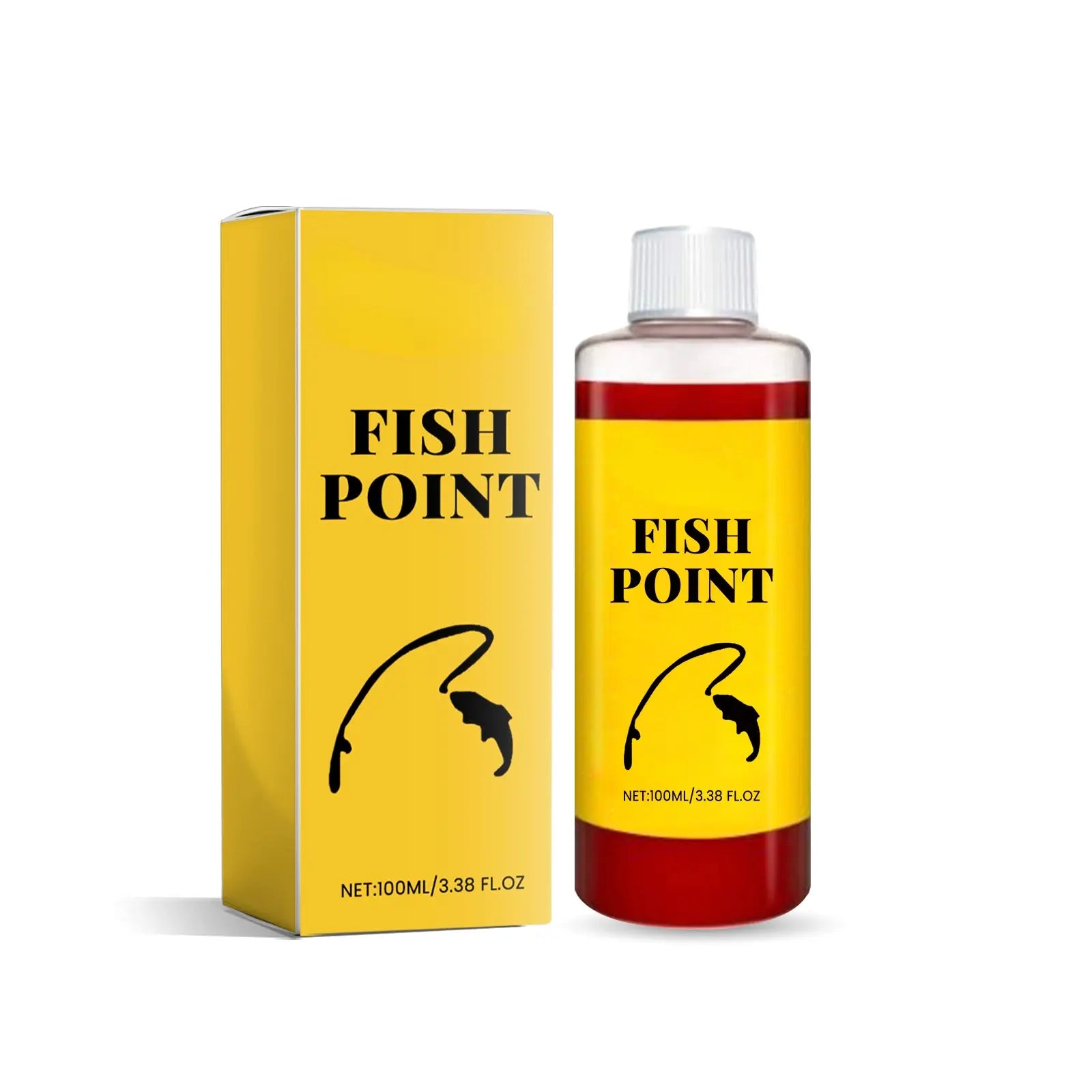 Vital-Habitat™ Concentrated Fish Attractant Liquid – Fast-Acting Red Worm Scent Booster for Freshwater Fishing, Potent Bait Additive for Bass, Carp & Trout