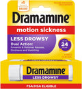 Vital-Habitat™ 24-Hour Less Drowsy Motion Sickness Relief – Travel-Ready Vial (8 Count) for Nausea, Dizziness & Vomiting Prevention