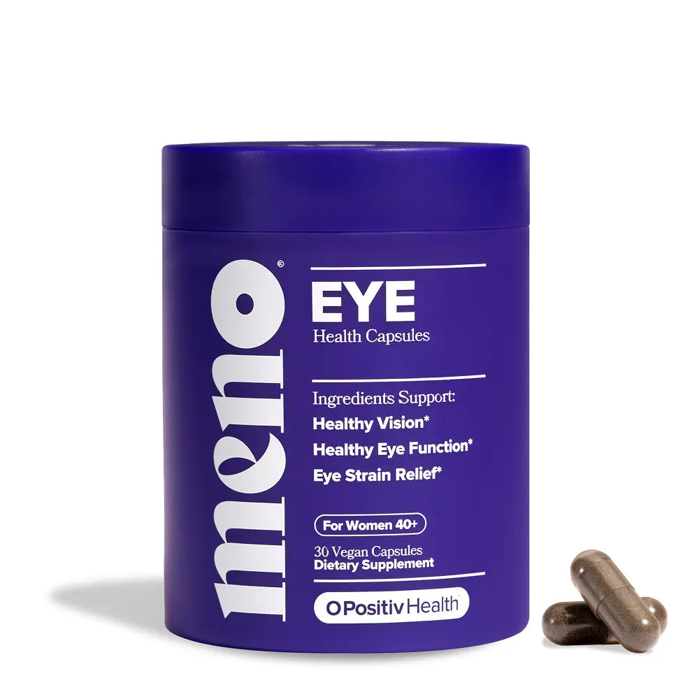 Vital-Habitat™ MENO Eye Health & Vision Support – Advanced Lutein & Zeaxanthin Formula for Women 40+, Relieves Dryness & Eye Strain