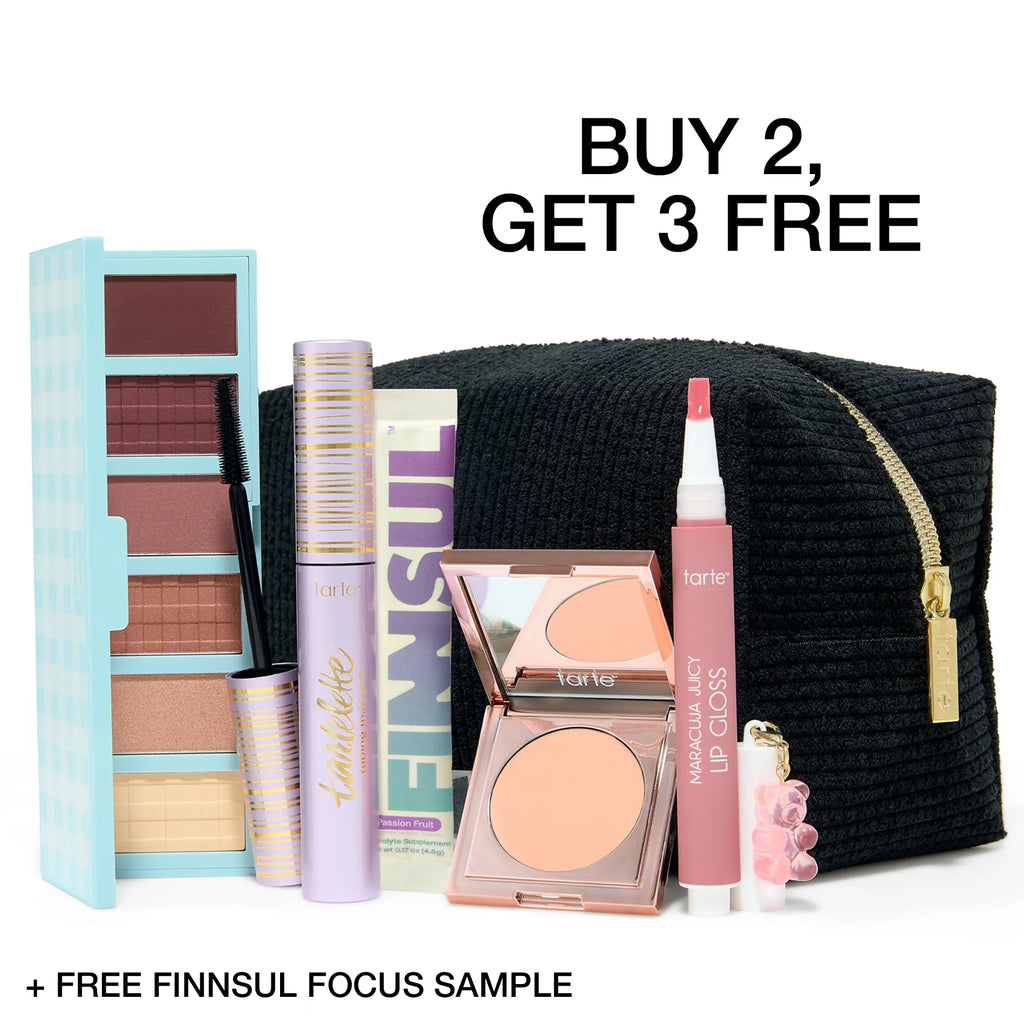 Vital-Habitat™ Viral 5-Piece Custom Beauty Kit – Full Face Makeup Set with Cosmetic Bag, Eye Palette & Lip Gloss (Buy 2, Get 3 Free)