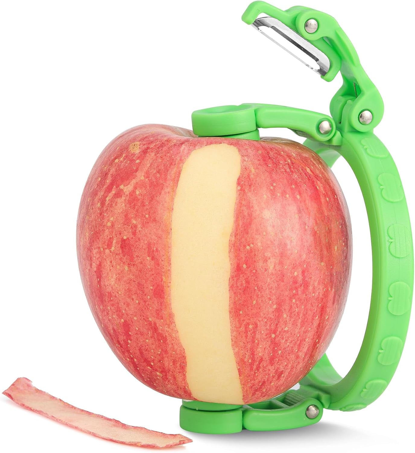 Handheld Apple Peeler for Apple Pear  Manual Rotating Apple Pear Peeler Zester Kitchen Gadget Apple Peeling Hand Rotation Fruit Spiralizer Peeler Machine Gift Ideas