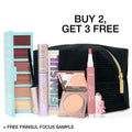 Vital-Habitat™ Viral 5-Piece Custom Beauty Kit – Full Face Makeup Set with Cosmetic Bag, Eye Palette & Lip Gloss (Buy 2, Get 3 Free)
