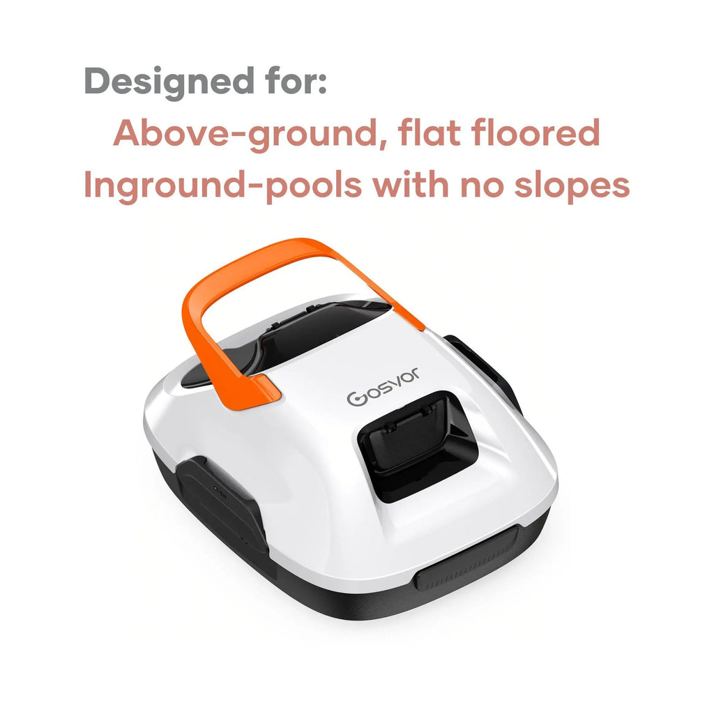Vital-Habitat™ Cordless Robotic Pool Cleaner – 90-Min Automatic Vacuum for Flat Bottom Above-Ground Pools (Up to 860 Sq.Ft)