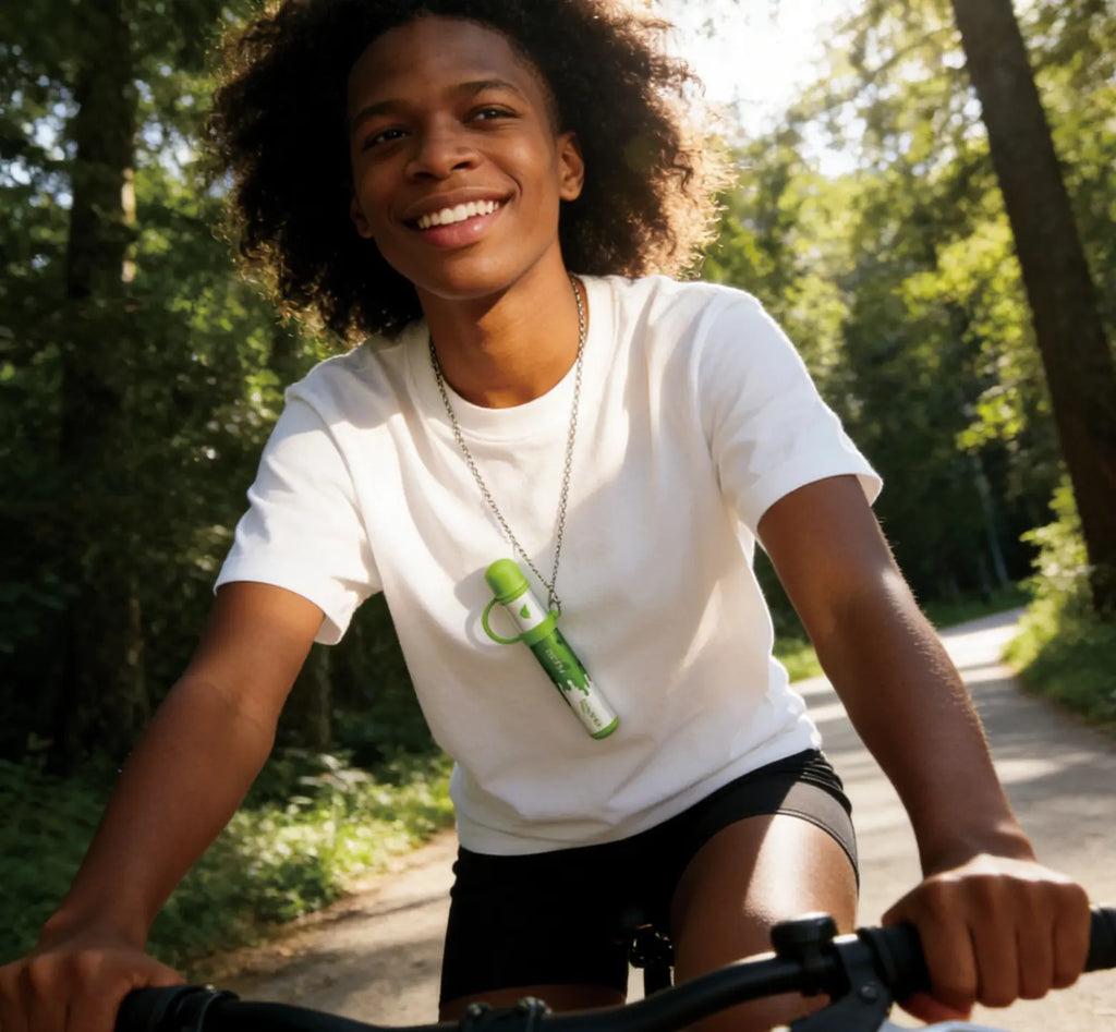 Vital-Habitat™ Greenmist Nasal Inhaler Stick – Portable Essential Oil Aromatherapy for On-the-Go Refreshment & Focus