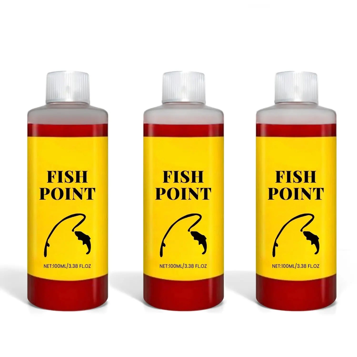 Vital-Habitat™ Concentrated Fish Attractant Liquid – Fast-Acting Red Worm Scent Booster for Freshwater Fishing, Potent Bait Additive for Bass, Carp & Trout