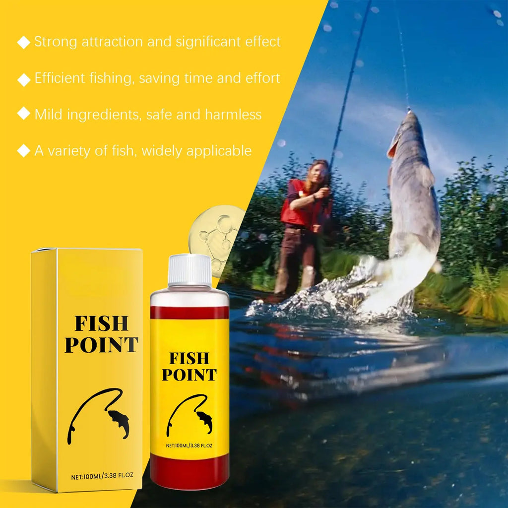 Vital-Habitat™ Concentrated Fish Attractant Liquid – Fast-Acting Red Worm Scent Booster for Freshwater Fishing, Potent Bait Additive for Bass, Carp & Trout
